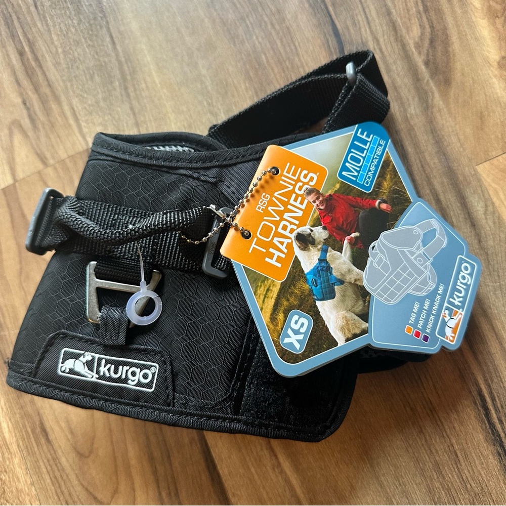 Kurgo RSG Townie Harness XS - Black and Blue